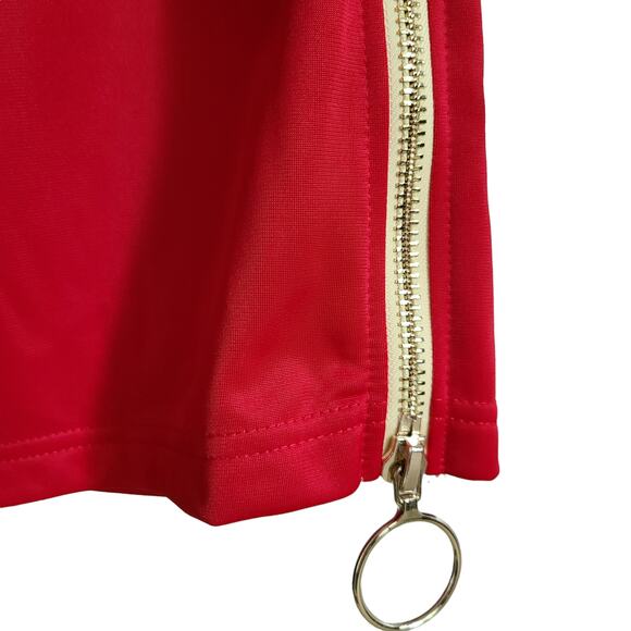 FILA x PIERRE CARDIN x UO Red Gold Zipper Track Pants 45995073 Women's XS - Picture 7 of 16